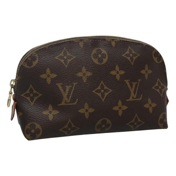 LOUIS VUITTON Monogram Pochette Cosmetic PM Cosmetic Pouch M47515 LV Auth BD289 - Picture 1 of 16